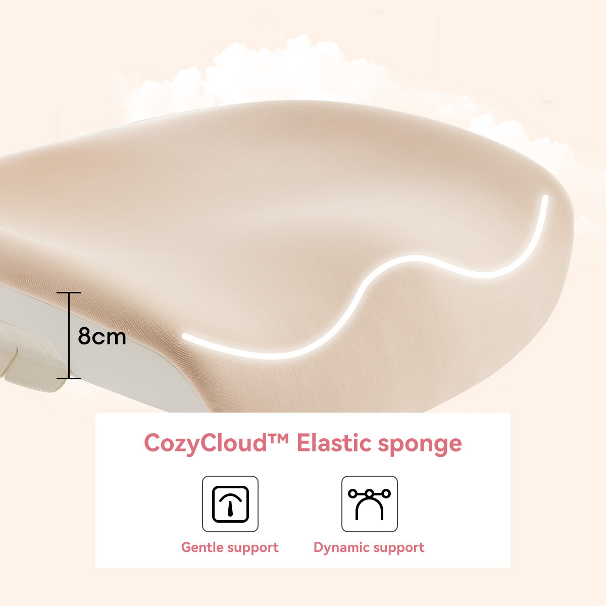 MUSSO E80 Muse FemmePosture Ergonomic Office Chair