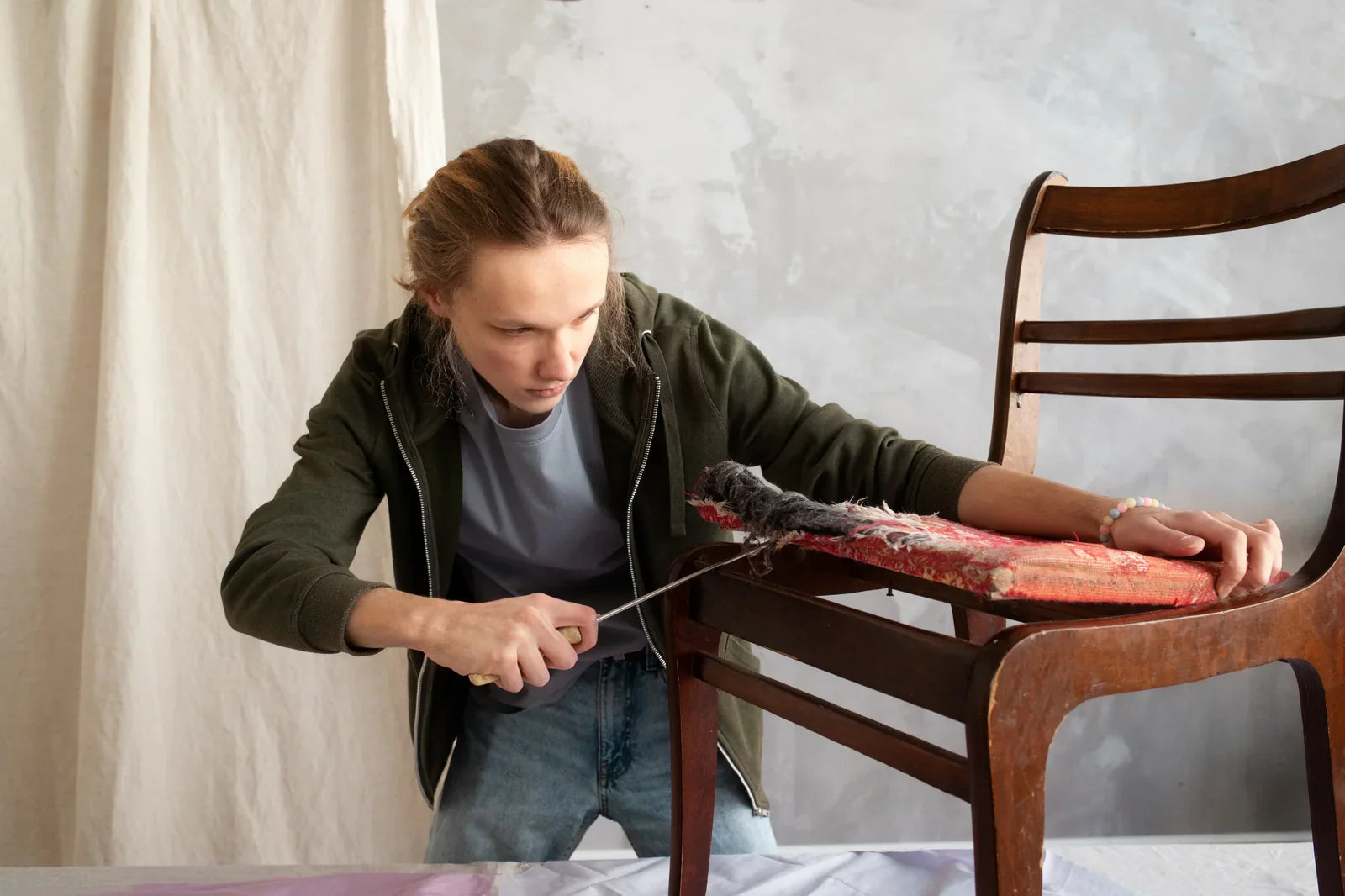 How to repair a broken back rest ergonomic chair