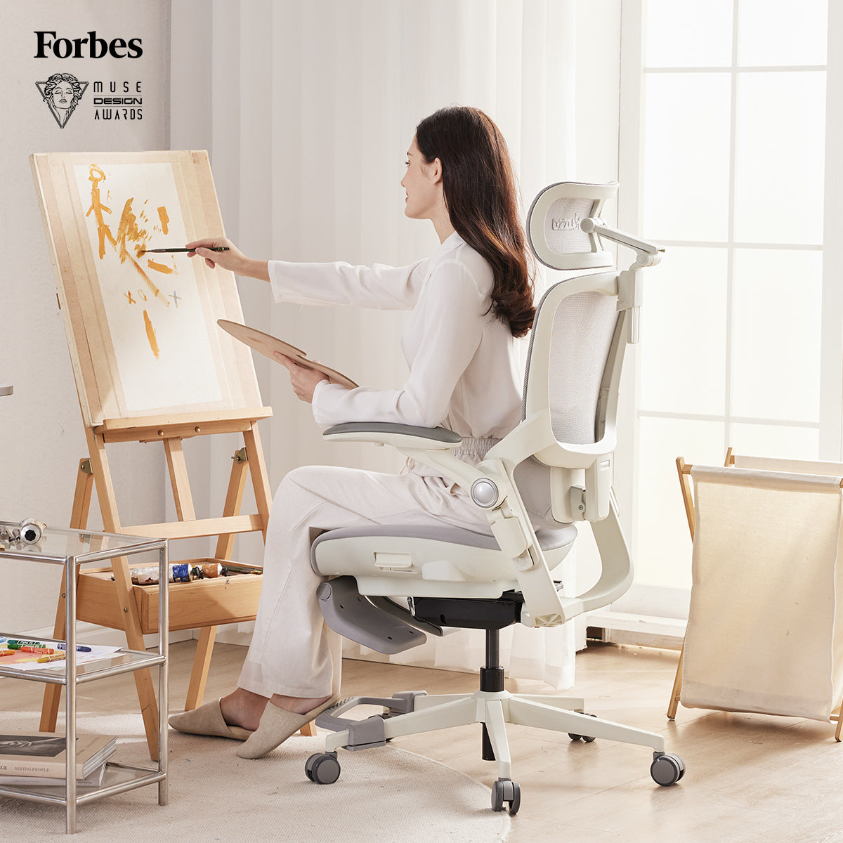 MUSSO E80 Muse FemmePosture Ergonomic Office Chair