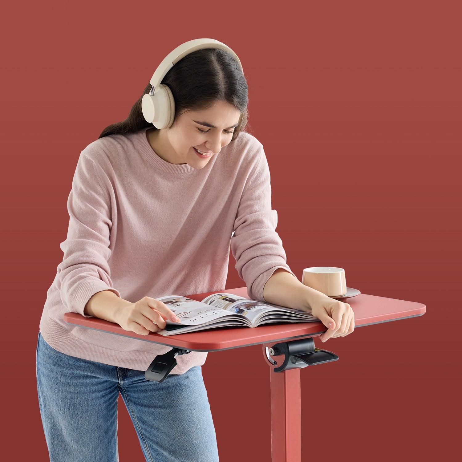 MUSSO AnyDesk D7 SpaceFold Mobile Standing Desk