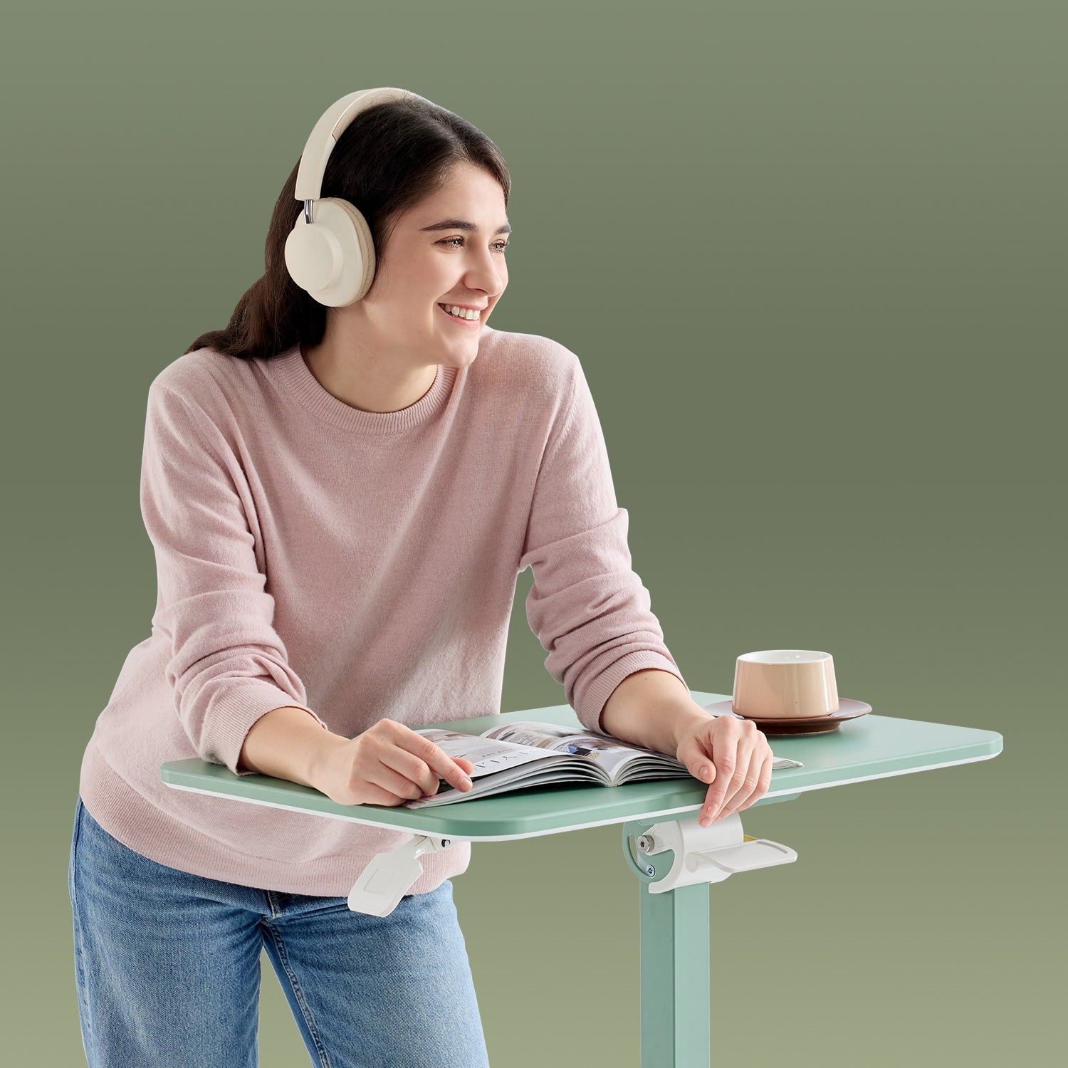 MUSSO AnyDesk D7 SpaceFold Mobile Standing Desk