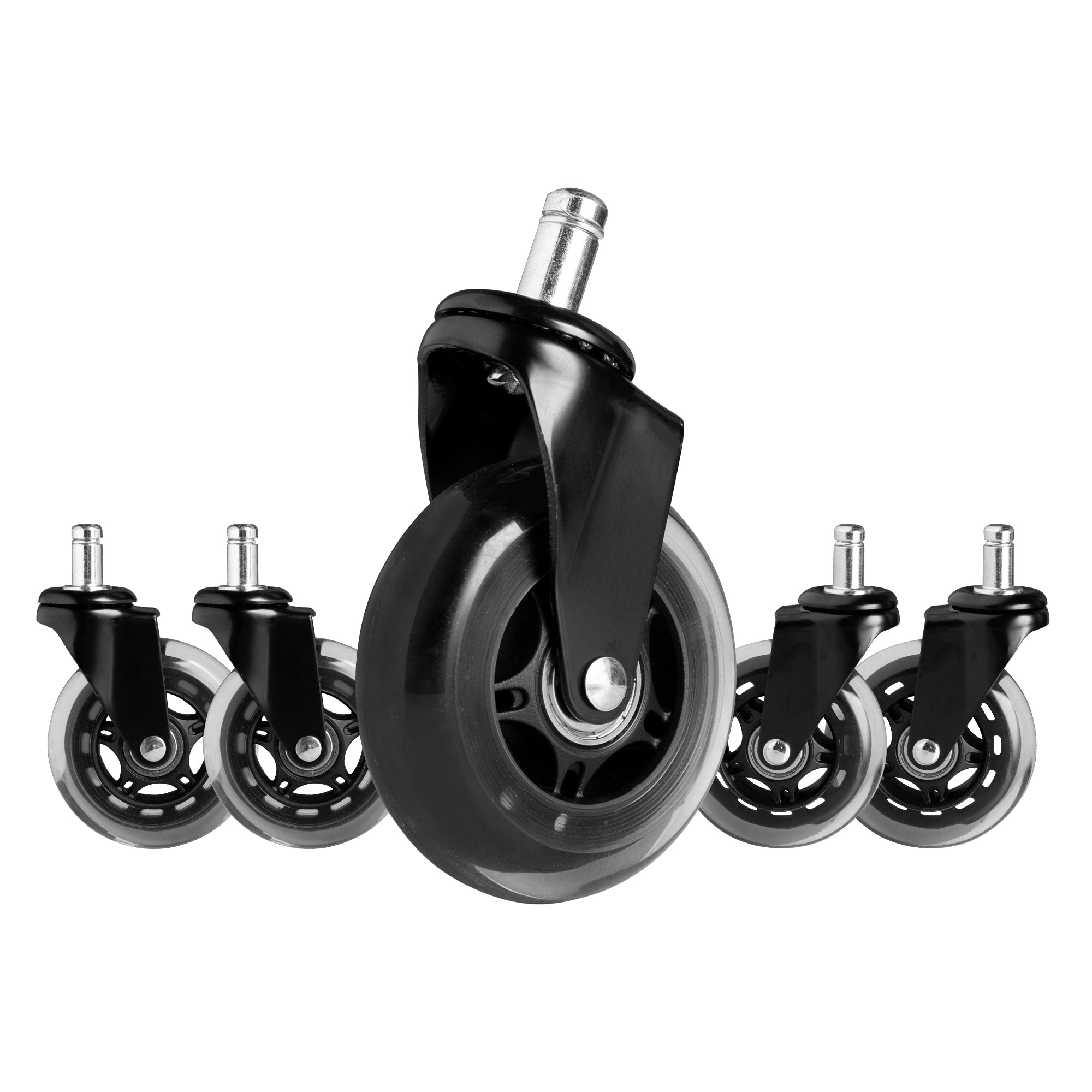PU Silent Universal wheels With lock