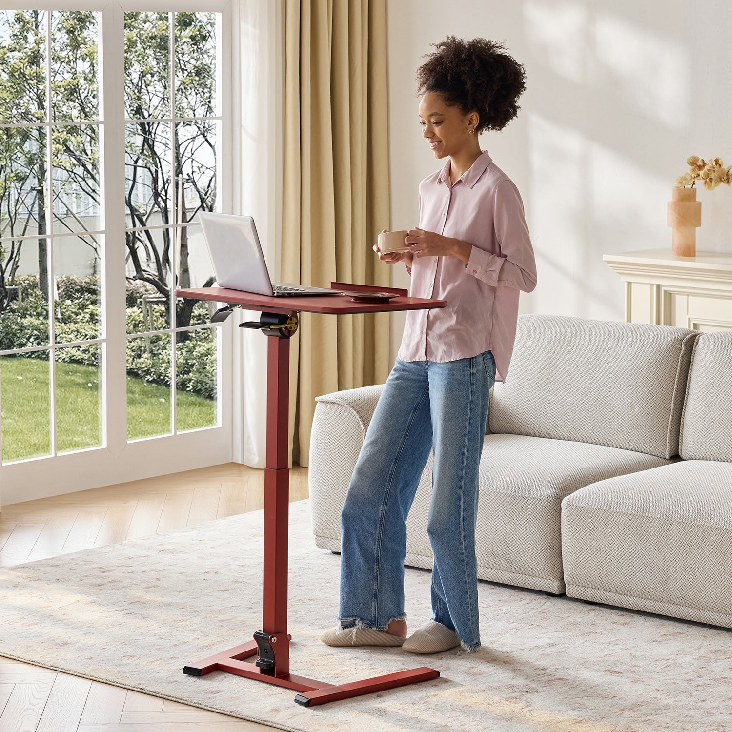 MUSSO AnyDesk D7 SpaceFold Mobile Standing Desk