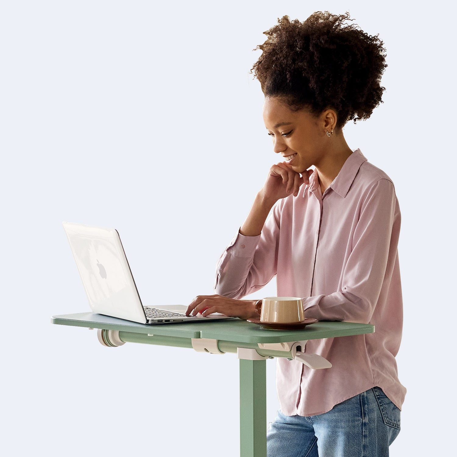MUSSO AnyDesk D5 Flippable Mobile Standing Desk
