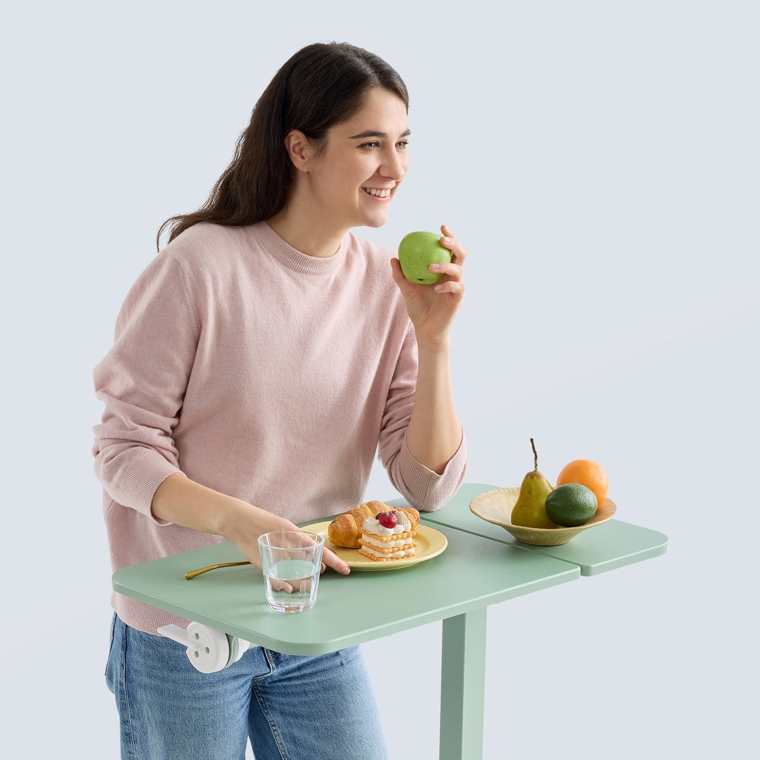 MUSSO AnyDesk D5 Flippable Mobile Standing Desk