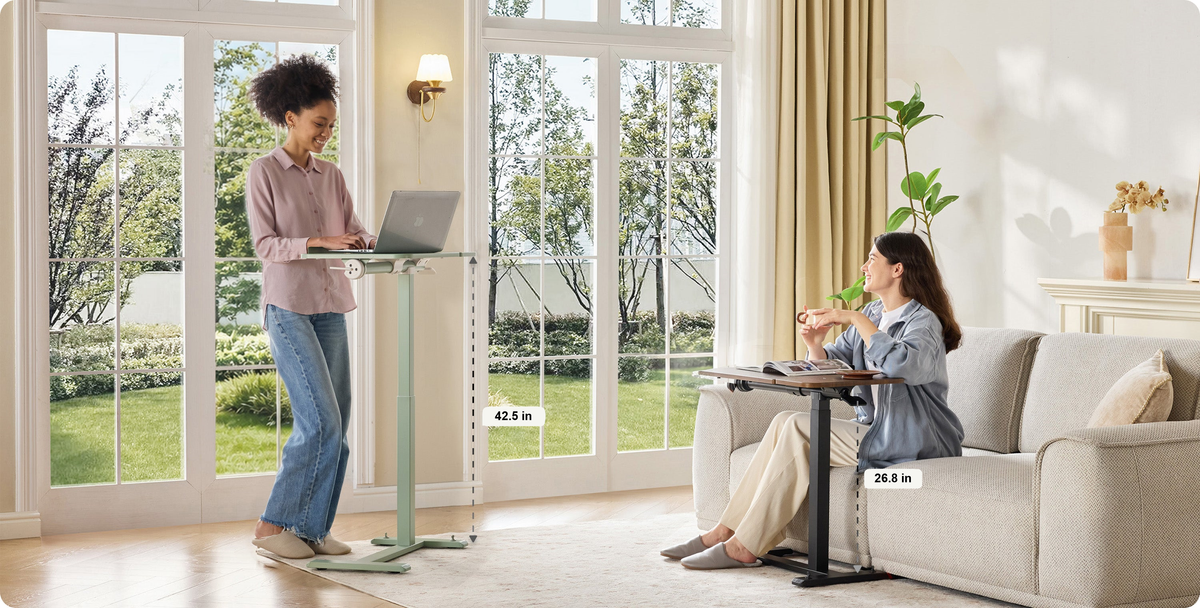 Desk dimensions in inches