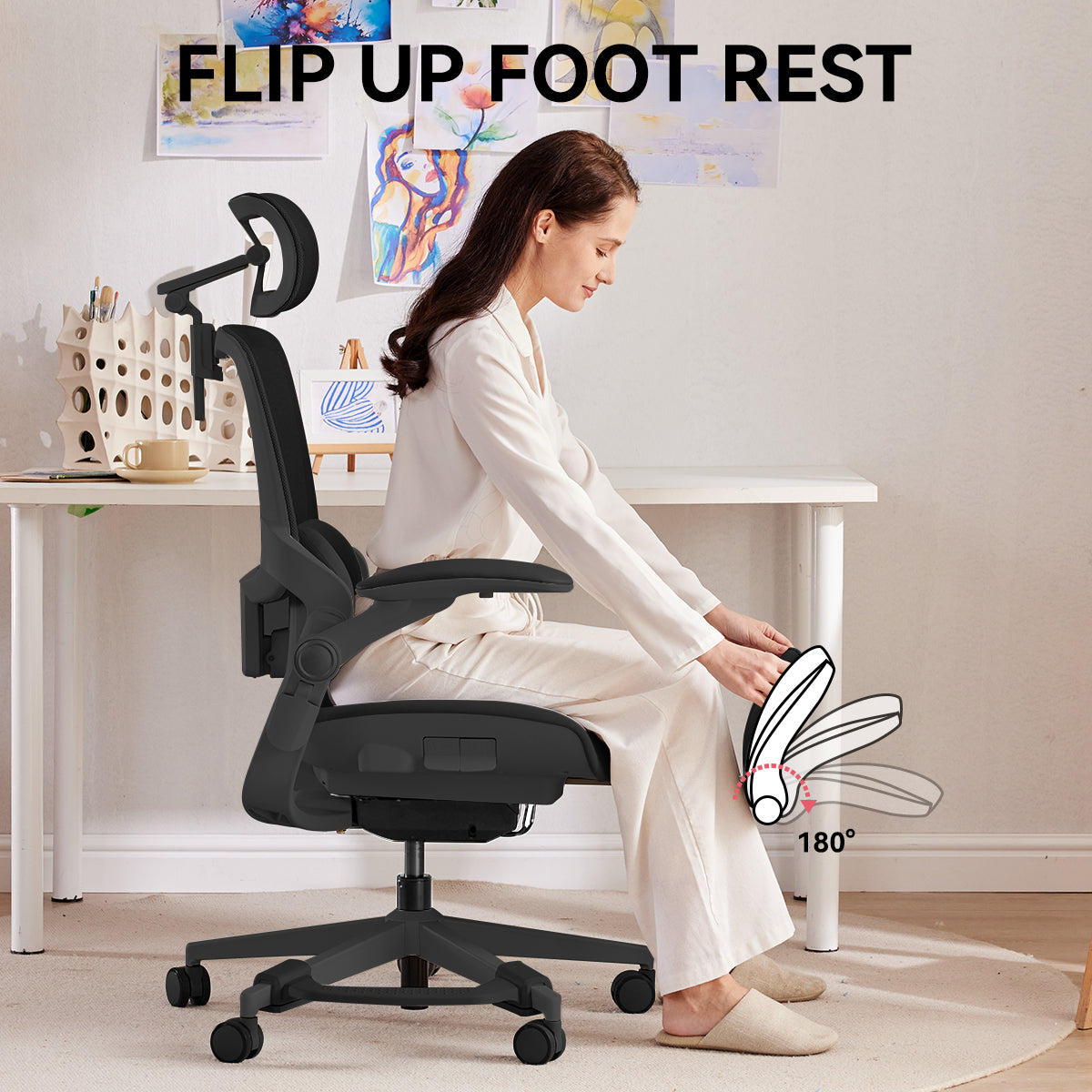 MUSSO E80 Muse FemmePosture Ergonomic Office Chair